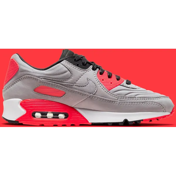 Nike Air Max 90 QS Grijs - Rood - Zwart