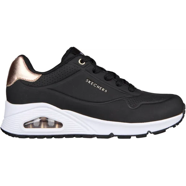 Skechers Uno - Gouden Air Zwart