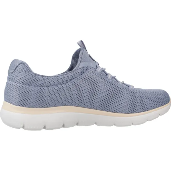 Skechers Summits Light Blue Mesh / Multi Trim