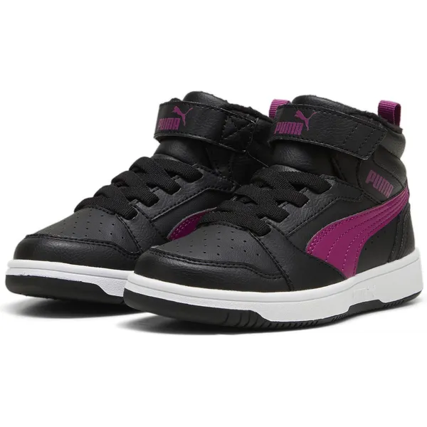 PUMA Rebound V6 Mid WTR AC+ PS PUMA Black-Magenta Gleam-PUMA White