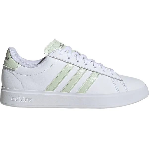 adidas Grand Court 2.0 Ftwr White / Linen Green / Matte Silver