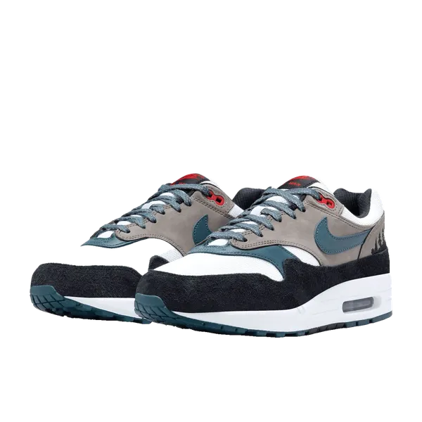Nike Air Max 1 Premium Senior Donkerblauw/Wit/Grijs, vergelijk prijzen bij 1 winkel