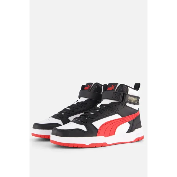 PUMA 95503 PUMA White-For All Time Red-PUMA Black-Gold