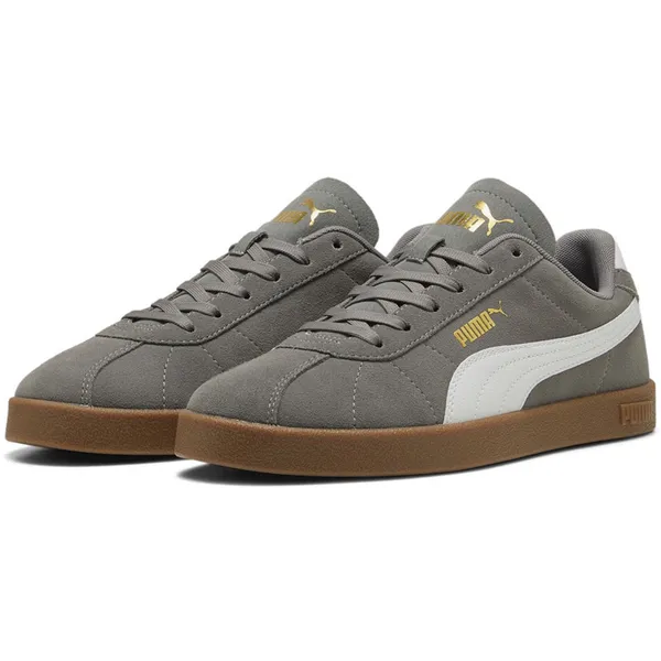 PUMA Club Ii Cast Iron / White