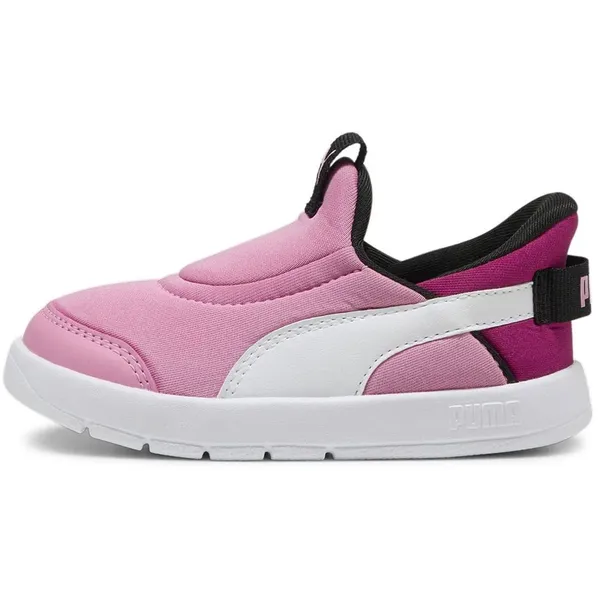 PUMA Courtflex V3 Ease In Schoenen Roze EU 20 Jongens Mauved Out / White