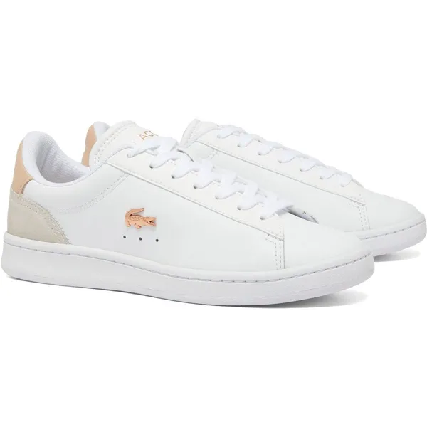 Lacoste Sneakers wit - roze