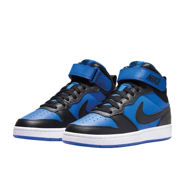 Nike Court Borough Mid 2 Blauw/Zwart, vergelijk prijzen bij 1 winkel