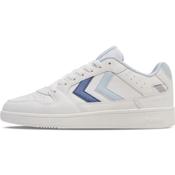 hummel Damen Sneakers low St. Power Play Wmns White/Ballad Blue