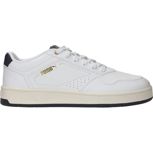 PUMA Court Classic wit - donkerpaars