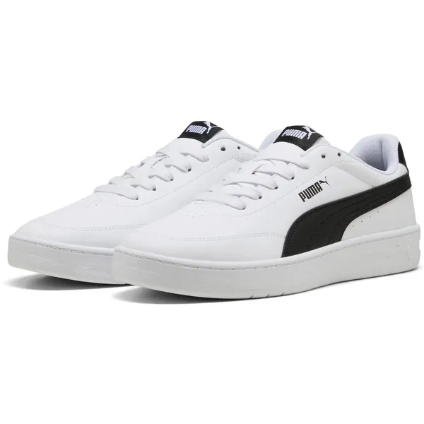 PUMA Court Classic Clean wit - zwart