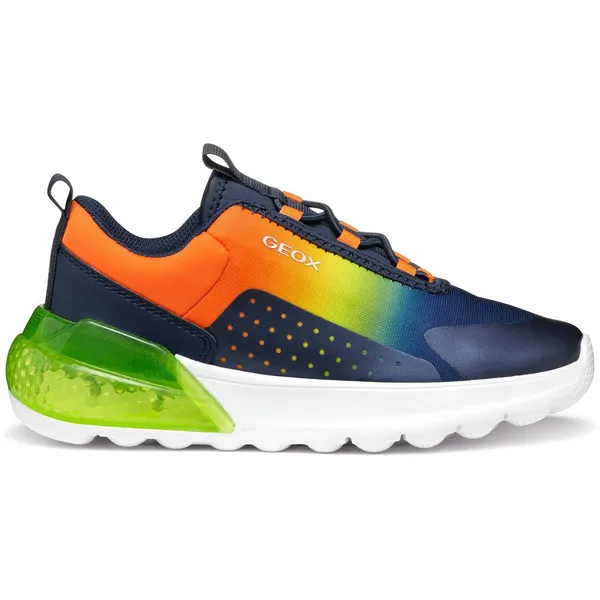 GEOX Activart Illuminus A marineblauw/citroen