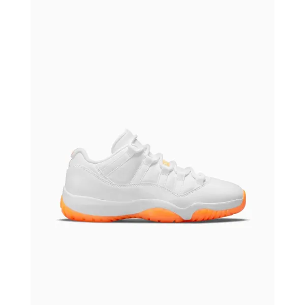 Nike Air Jordan 11 Retro Low Wit/Oranje