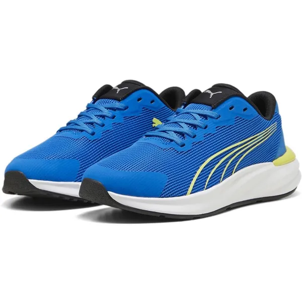 PUMA Kinder Schuhe Low Rapid Nitro Jr 399729 Puma Hyperlink Blue-Puma Black-Lime Sheen