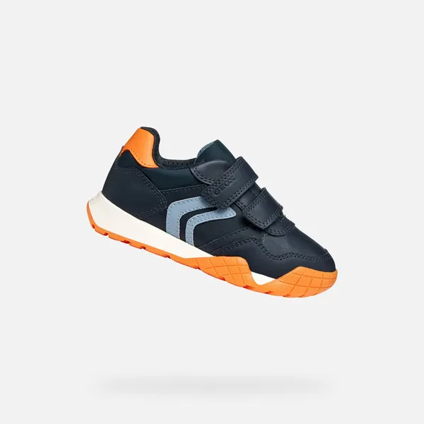 GEOX RANN-E Marineblauw/Oranje