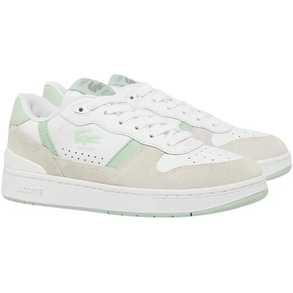 Lacoste T-Clip Set wit - lichtgroen - lichtgrijs