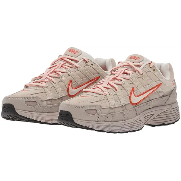 Nike P-6000 - Unisex - Picante Red Grey - EU grijs - rood - beige