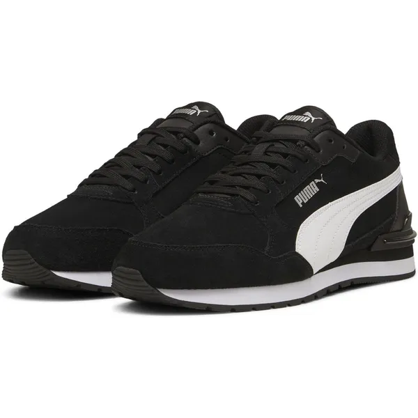 PUMA Schuhe Low ST Runner v4 SD 399665 Puma Black-Puma White-Puma Silver Puma Black-Puma White-Puma Silver