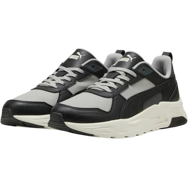 PUMA Sneakers zwart - lichtgrijs