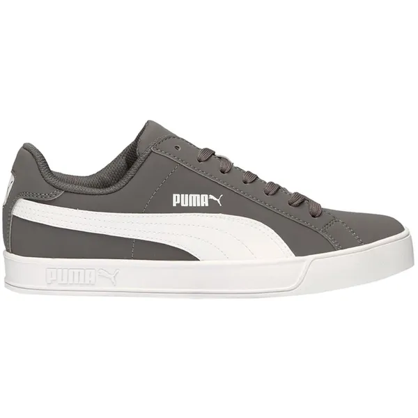 PUMA Smash Vulc Steel Gray / Puma White