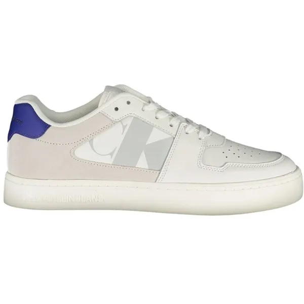 Calvin Klein LowTop Sneakers CK Jeans Style - White White