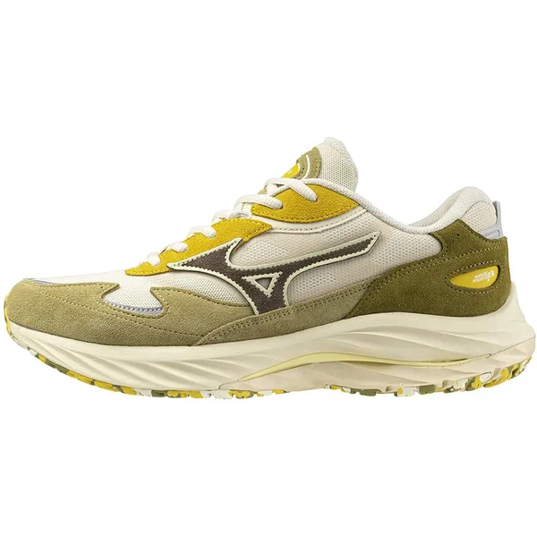 Mizuno Sneakers groen - geel - crème