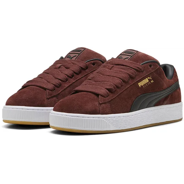 PUMA Suede Xl Schoenen Bruin EU 40 1/2 Man Chocotart / Black / White