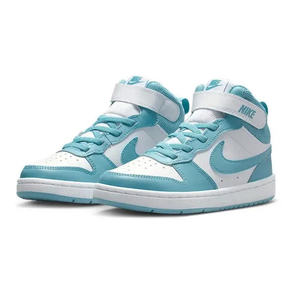 Nike Court Borough Mid 2 (PS) blauw - wit
