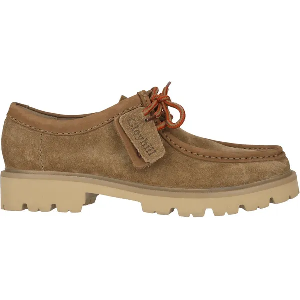 Clarks Schnürschuhe Cleyhill Seam Camel
