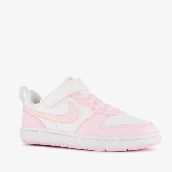 Nike Court Borough Low Recraft (PS) roze - wit