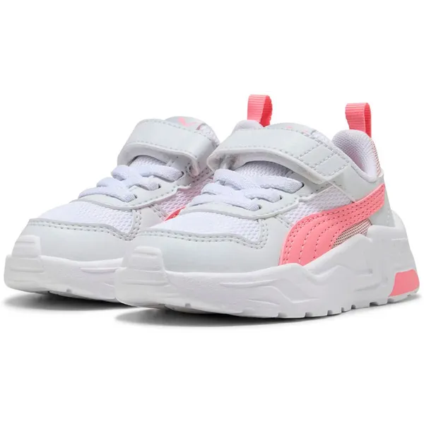 PUMA Trinity 2 Lt Ac+ Schoenen Wit EU 19 Jongens,Meisjes White / Pinkscape / Silver Mist