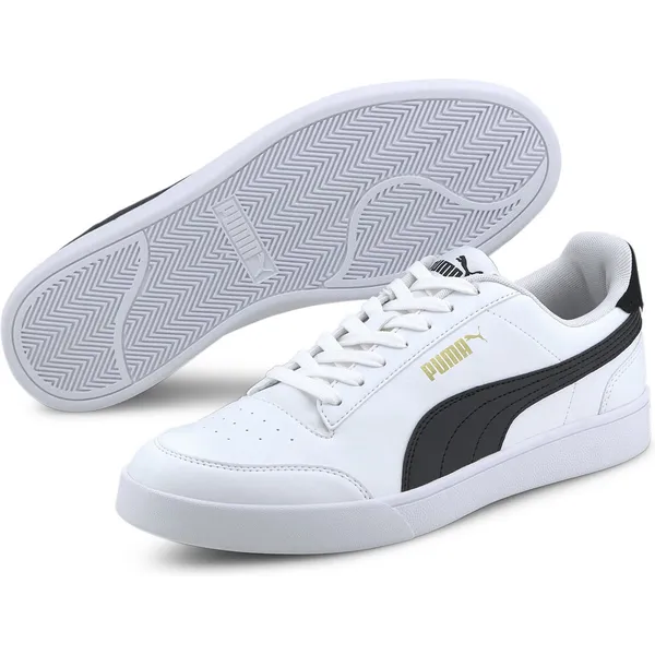 PUMA Shuffle Puma White-Puma Black-Puma Team Gold
