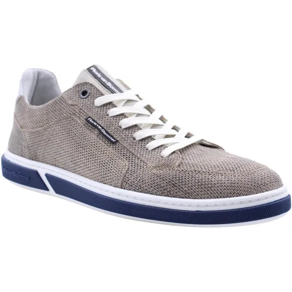 Floris van Bommel Sneaker/veterschoen Taupe