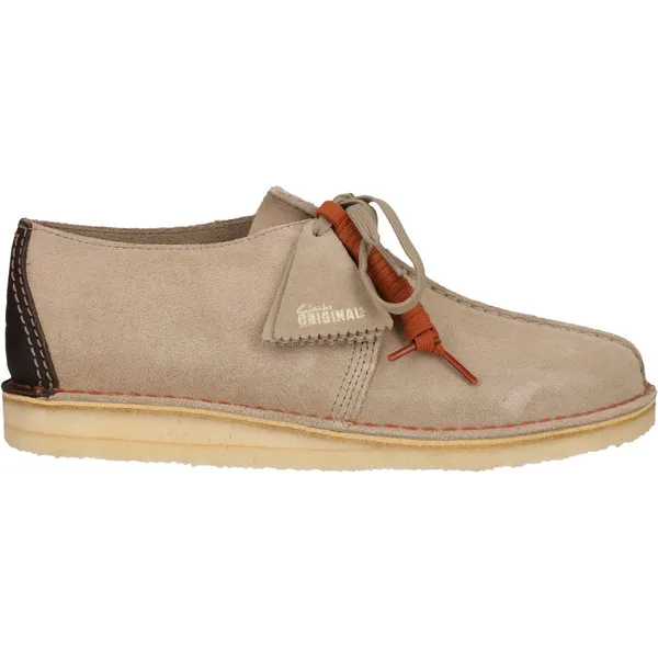 Clarks Schnürschuhe Desert Trek beige