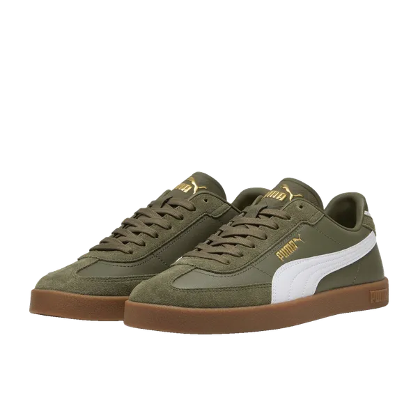 Puma Club II Era Loden Green-White 03, vergelijk prijzen bij 2 winkels