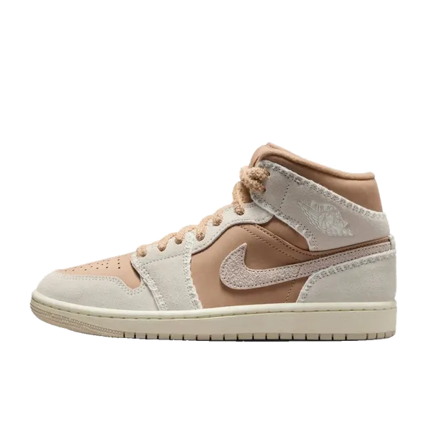 Nike Air Jordan 1 Mid SE "Cozy Girl" Hemp Brown, vergelijk prijzen bij 1 winkel
