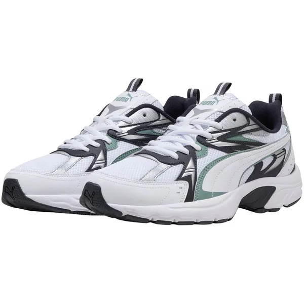 PUMA MILENIO TECH wit - donkerblauw - groen