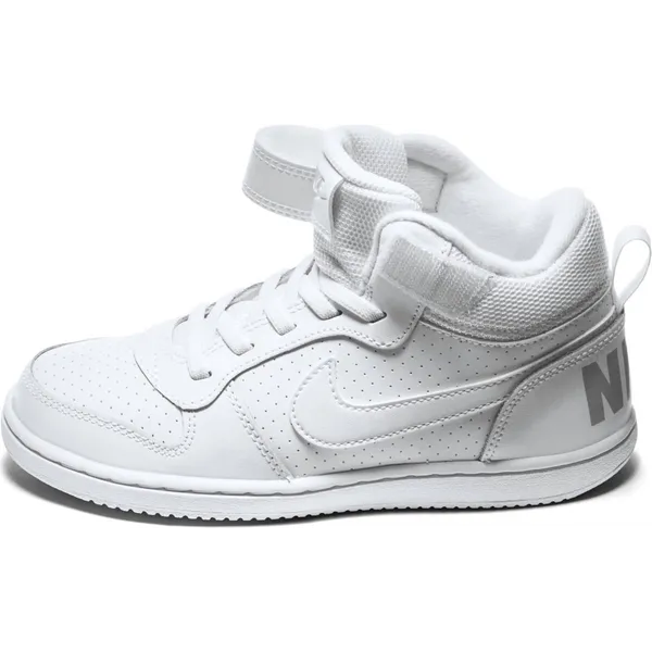 Nike Court Borough Mid White/White