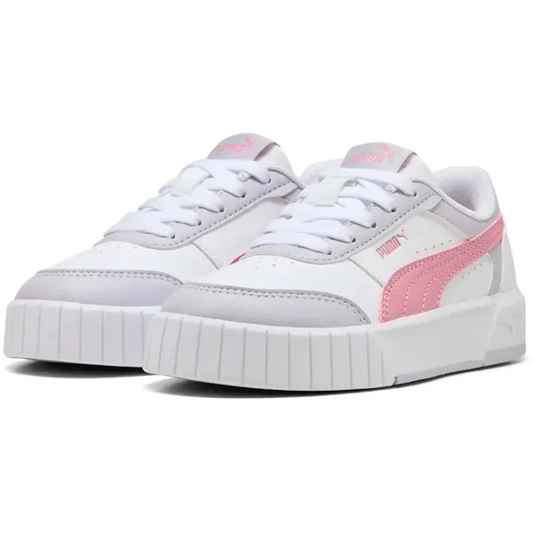 PUMA Carina Mia Ps Schoenen Wit EU 35 Meisjes White / Poised Pink / Lilac Crush