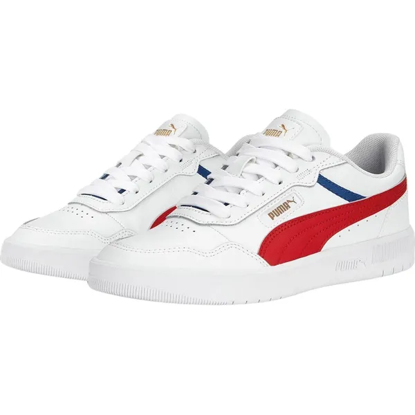 PUMA Court Ultra Sneakers wit - rood - blauw
