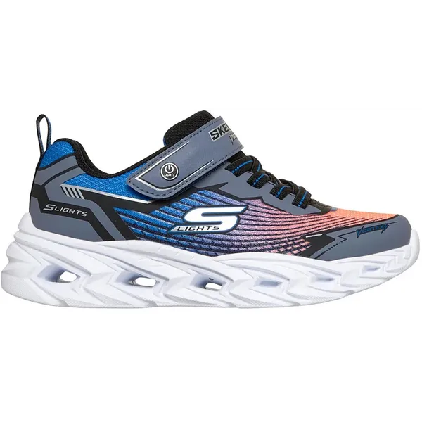 Skechers Sneakers Black&Blue Synthetic / Textile / Orange Trim