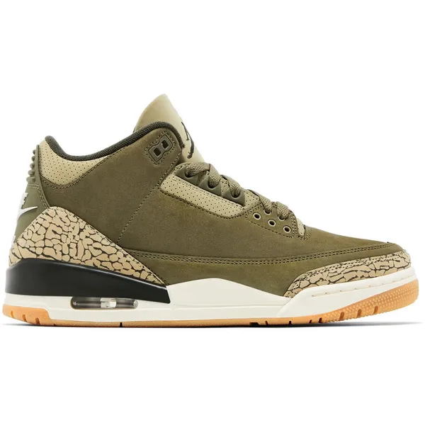 Jordan 3 Donkergroen/Zwart/Wit
