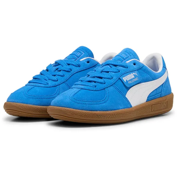 PUMA Palermo Jr Hyperlink Blue / Puma White
