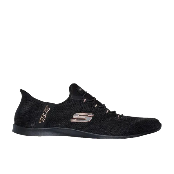 Buty Damskie Skechers Summits Classy Night Czarne Slip-Ins Skechers Zwart, vergelijk prijzen bij 1 winkel