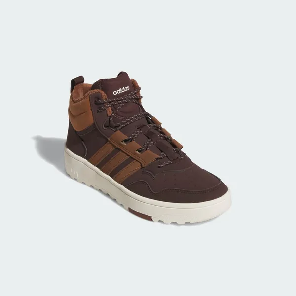 adidas Hoops 4.0 Mid Winterized Bruin, foto 5 van 5