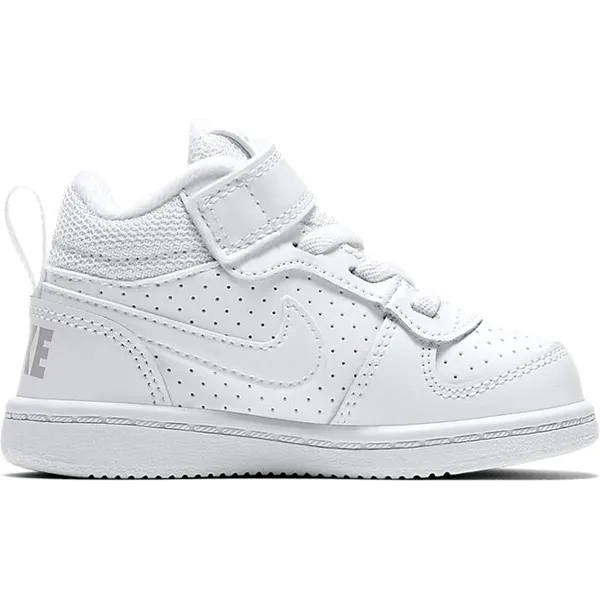 Nike Court Borough Mid Bg Jongens Sneakers White/White