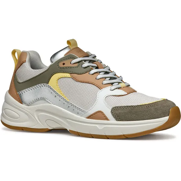 GEOX Zarvia A Off White / Sage
