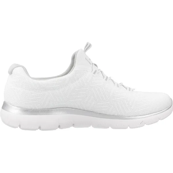 Skechers Summits White Mesh / Silver / Gray Trim