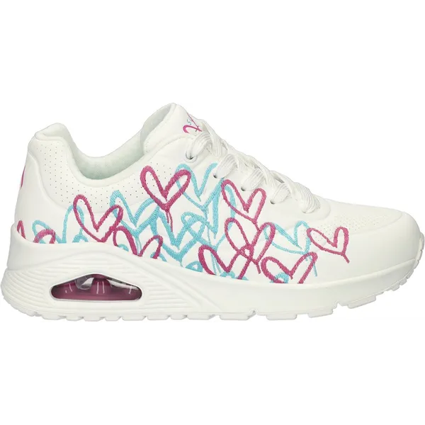 Skechers Uno Golden Heart Wit