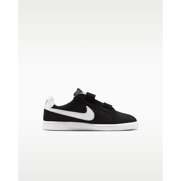 Nike Court Royale - Zwart/Wit - Sneakers - Peuter Zwart/Wit
