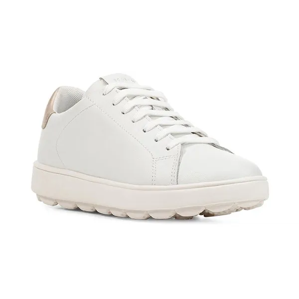 GEOX D Spherica Ecub-1 A Schoenen Wit EU 41 Vrouw White / Light Gold